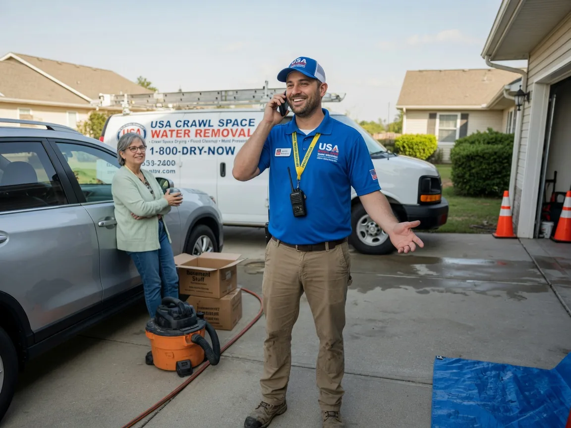 Crawl Space Water Removal Vinton, VA FAQs